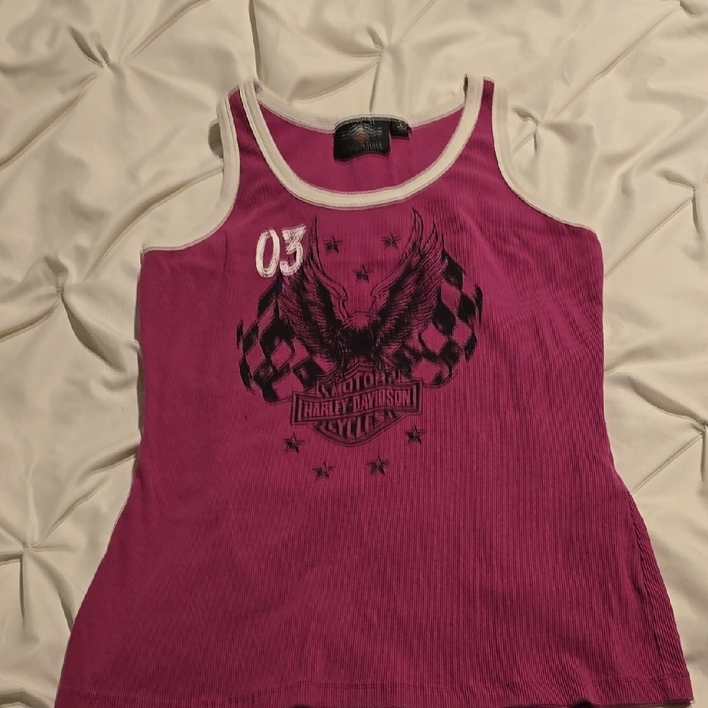 Harley-Davidson Purple Tank Top